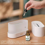 Humidificador Difusor De Aroma Luz Llama 3d