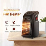 Calefactor eléctrico Portatil 🌡️🏠 Handy Hater 400W