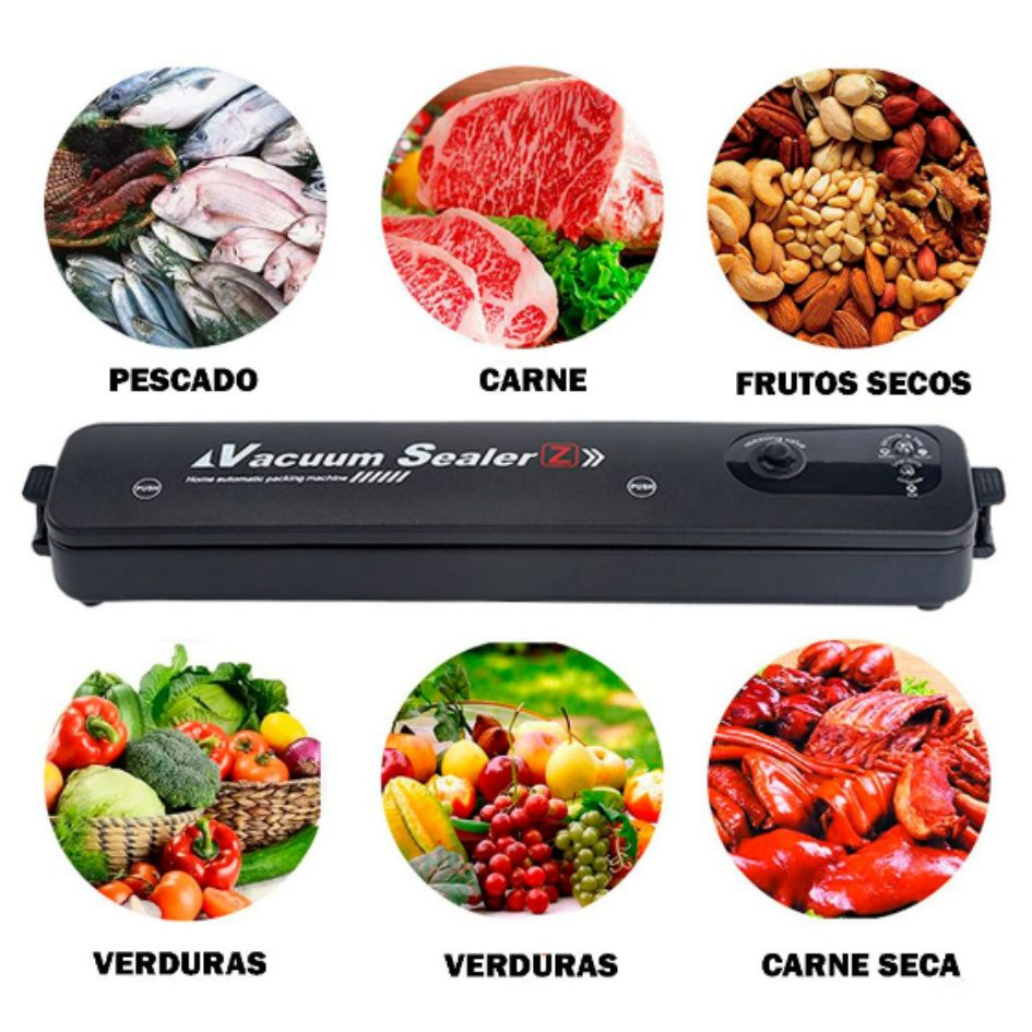 Sellador al Vacío Vacuum Sealer® | Conservación de Alimentos Profesional y Eficiente