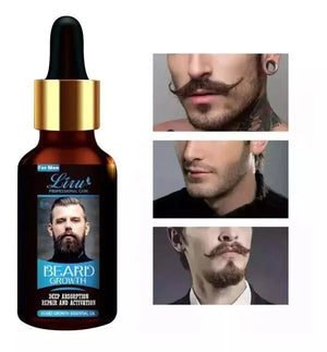 Serum para Barba y Bigote - Oferta del Año | Crecimiento, Nutrición y Estilo para Tu Barba