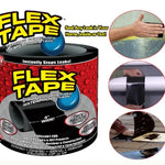 Cinta Mágica Antifluido Fast Flex Tape - Impermeable, Resistente y Reparable | Soluciones de Sellado y Reparación Instantánea