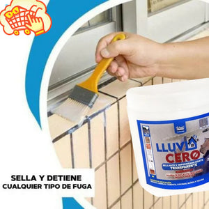 Lluvia Cero™ Sellador Impermeabilizante Multisuperficies - Protección Total Contra el Agua para Techos, Paredes y Más