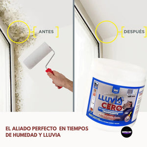 Lluvia Cero™ Sellador Impermeabilizante Multisuperficies - Protección Total Contra el Agua para Techos, Paredes y Más